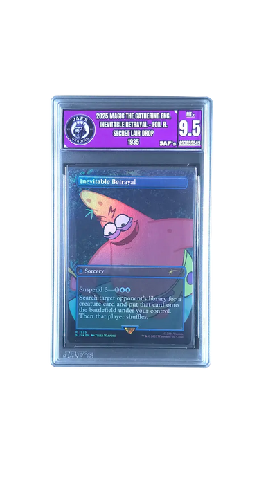Gegradete Trading Card — MT+ 9.5, Seriennummer 493859549
