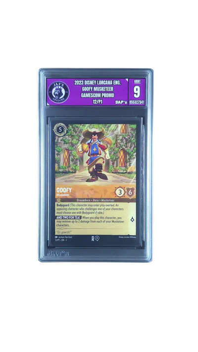 Gegradete Trading Card — MINT 9, Seriennummer 855327541