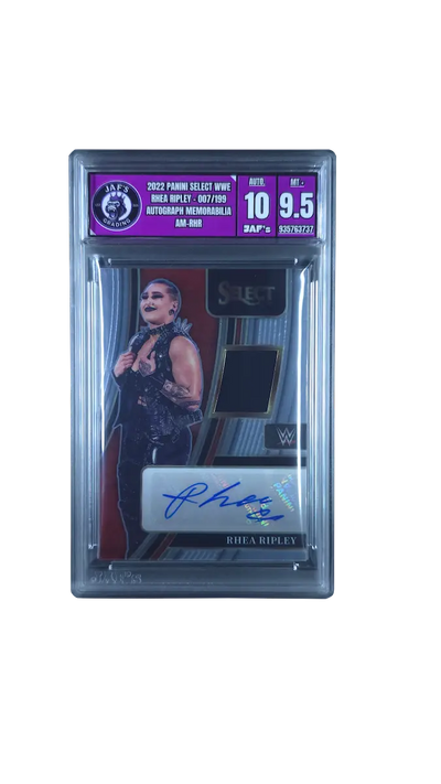 Gegradete Trading Card — MT+ 9.5, Autogramm 10, Seriennummer 935763737